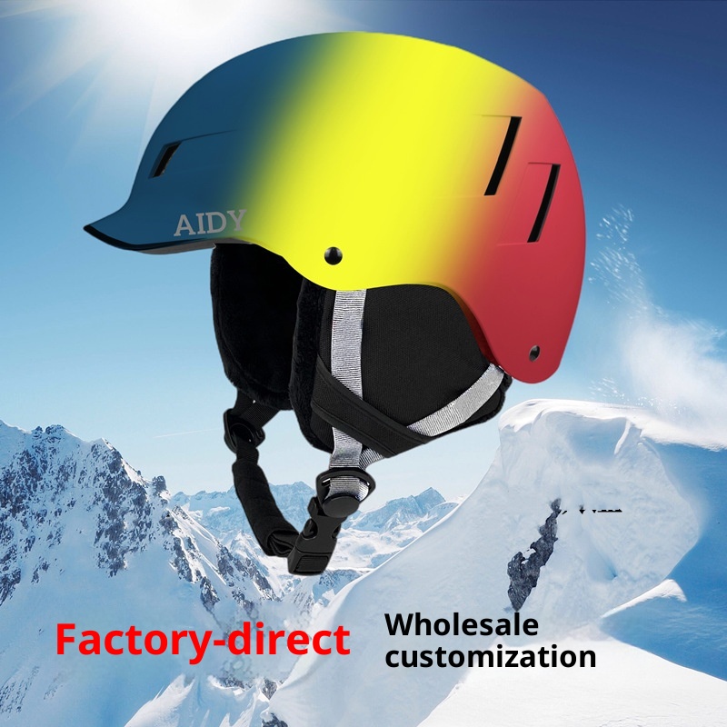001 En stock Venta al por mayor y al por menor Casco de snowboard AIDY Cálido Transpirable Unisex Interior Exterior Esquí Deportes_voghion.com