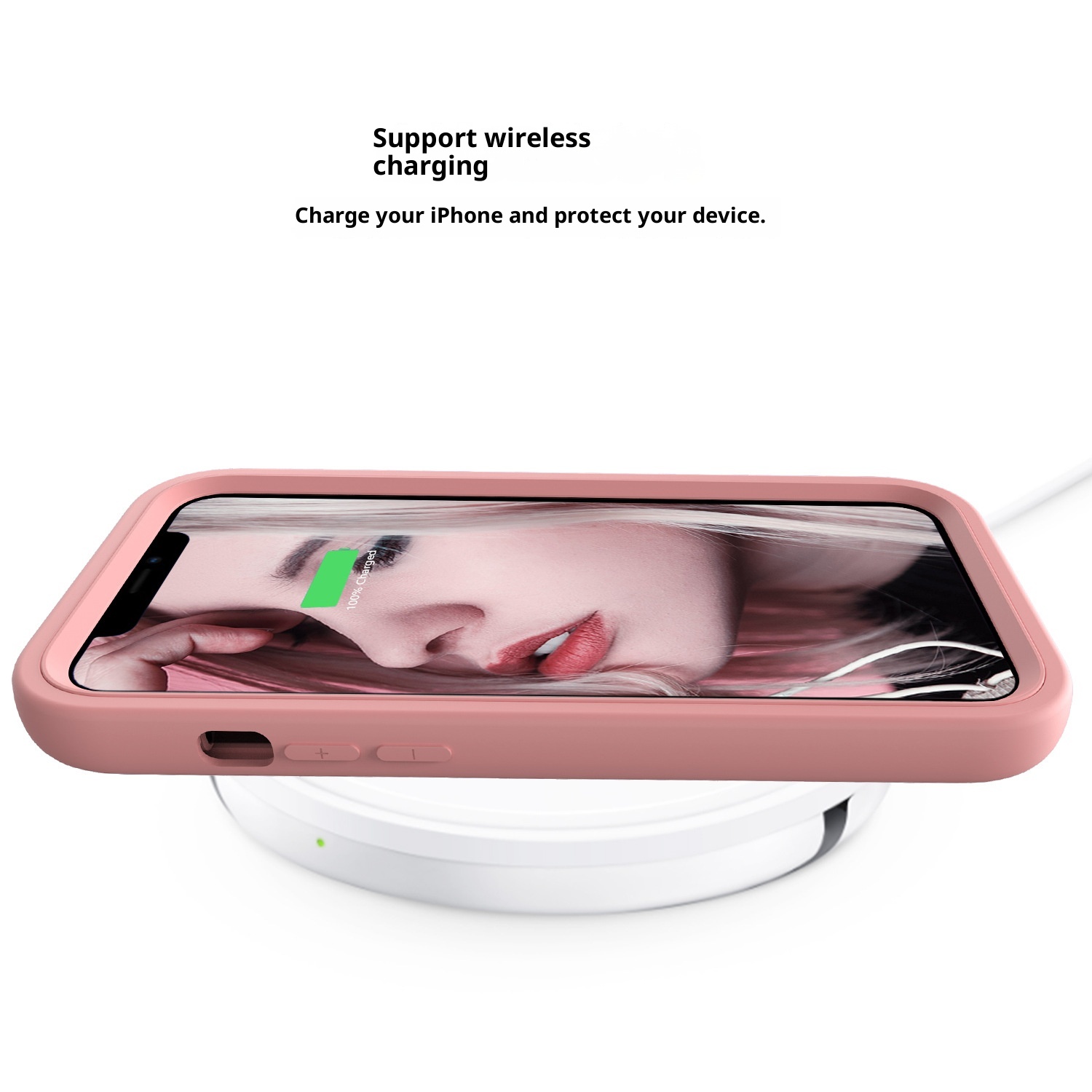 Custodia protettiva antiurto per iPhone 14 Pro Max 6.7 compatibile con TechGlobe Source Factory, supporta la ricarica wireless._voghion.com