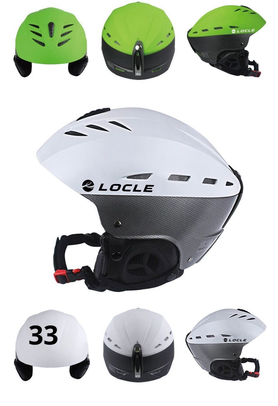 001 Neuer professioneller Ski- und Snowboardhelm für Erwachsene, Kinder und Jugendliche: Schutzausrüstung, warmer integrierter Schneehelm_voghion.com