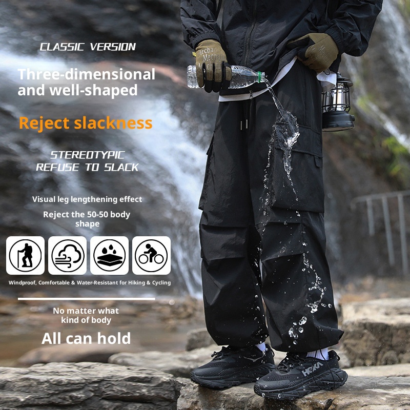 001 Heren Dames Trendy Merk Waterdicht Lente en Herfst Buiten Wandelen Kamperen Sport Functioneel Cargo Bergbeklimmen_voghion.com