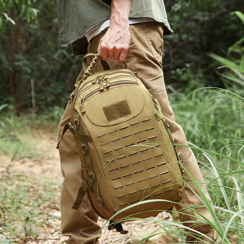 ActiveGo Taktischer Rucksack mit großem Fassungsvermögen, wasserdicht, abriebfest, multifunktional, für Bergsteigen, Wandern, Reisen, Herren_voghion.com