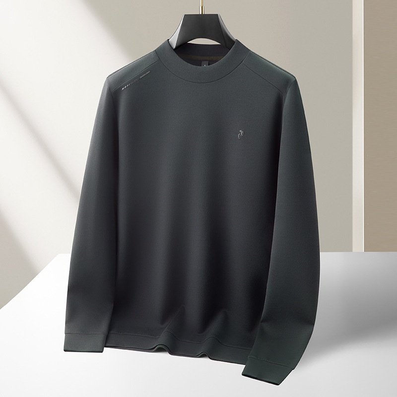 jongen 2025 Herfst Nieuwe Heren Losse Plus Size Ronde Hals Modal Lange Mouw Sweatshirt Voor Heren_voghion.com