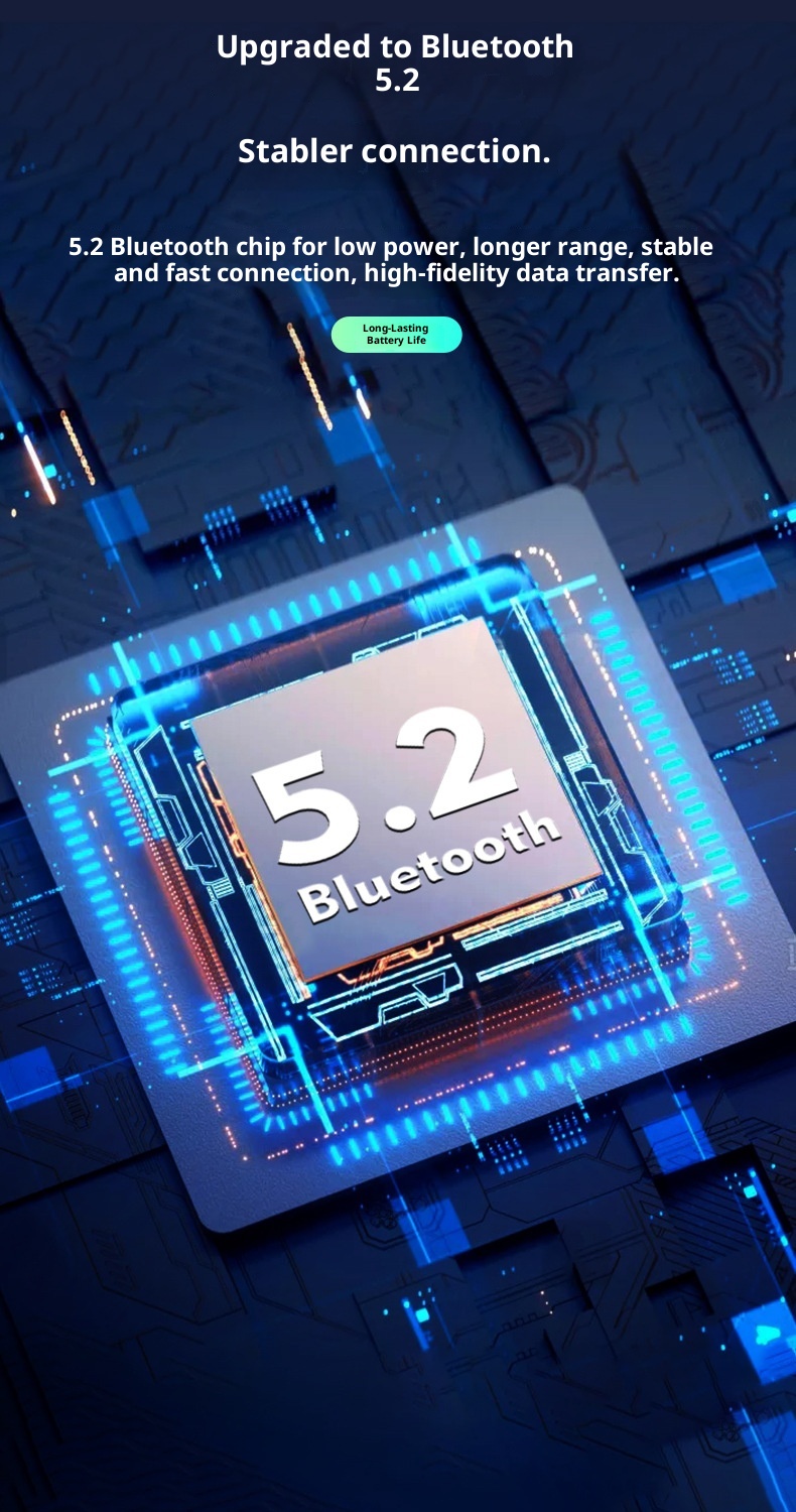 3c New OWS Bluetooth Headphones Bone Conduction Wireless Open Ear Running Noise Cancelling Stereo_voghion.com