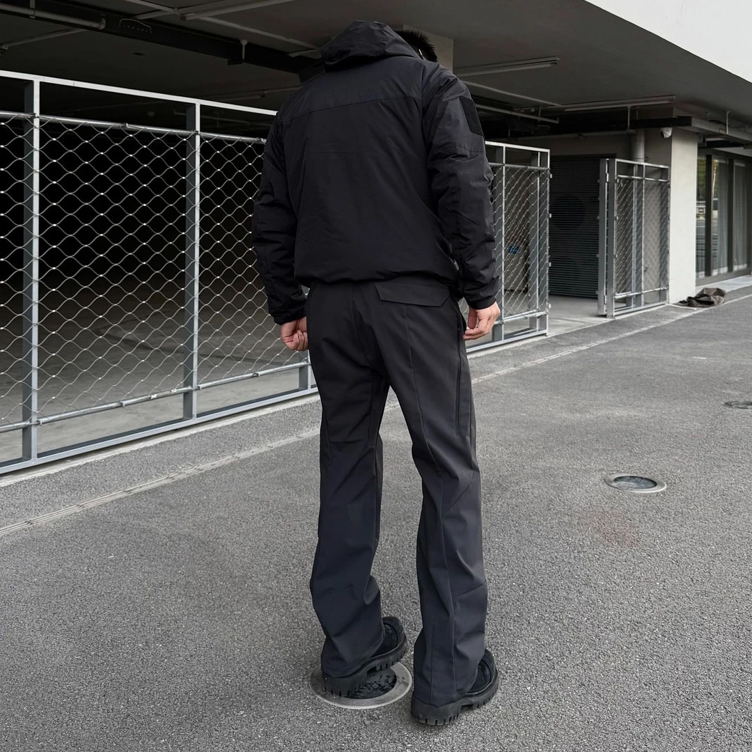 001 Macai Hard Shell Ski Four Seasons Regular Style Outdoor Straight-Leg Softshell Sports Casual Versatile Long Pants_voghion.com