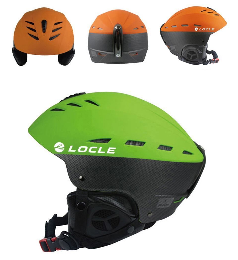 001 LOLE Sicherheits-Snowboardhelm für Erwachsene, Männer, Frauen und Kinder mit integriertem Antikollisionsschutz_voghion.com