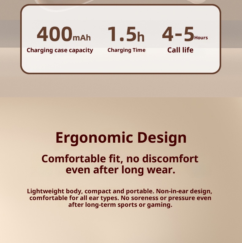 3c E100 Cross-Border New Private Model Wireless Bone Conduction Concept High-Quality In-Ear Bluetooth Sports Earphones_voghion.com