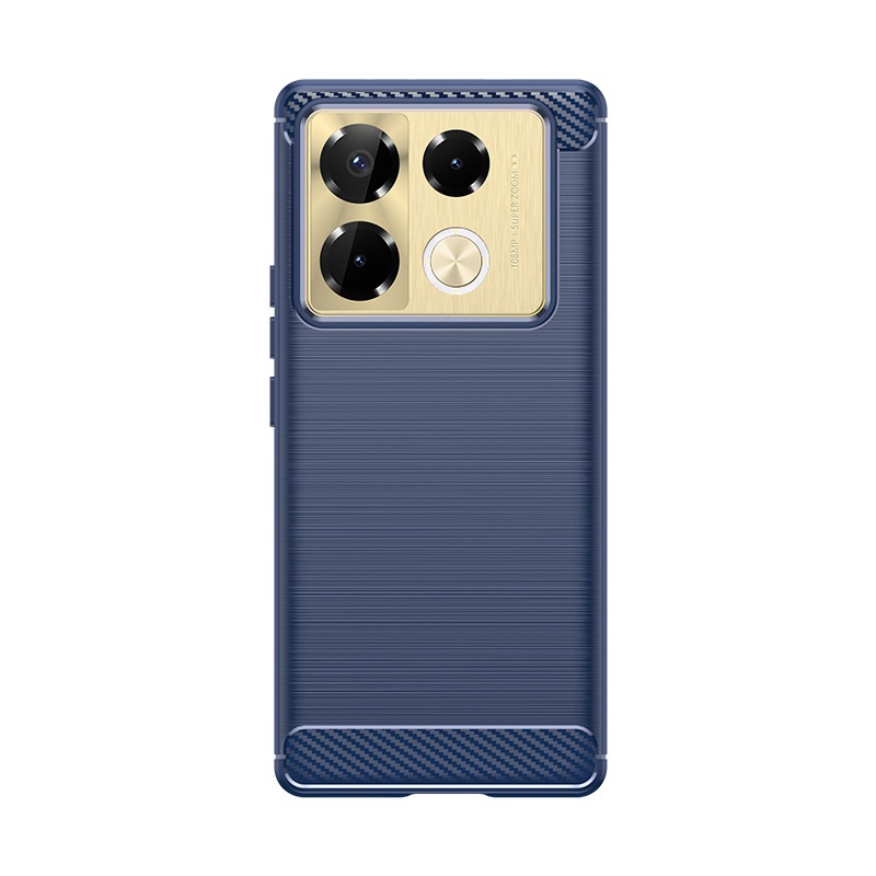 TechGlobe Schutzhülle, geeignet für Transsion Note40 und Infinix Note40Pro+ 5G, gebürstetes, stoßfestes Softcase_voghion.com