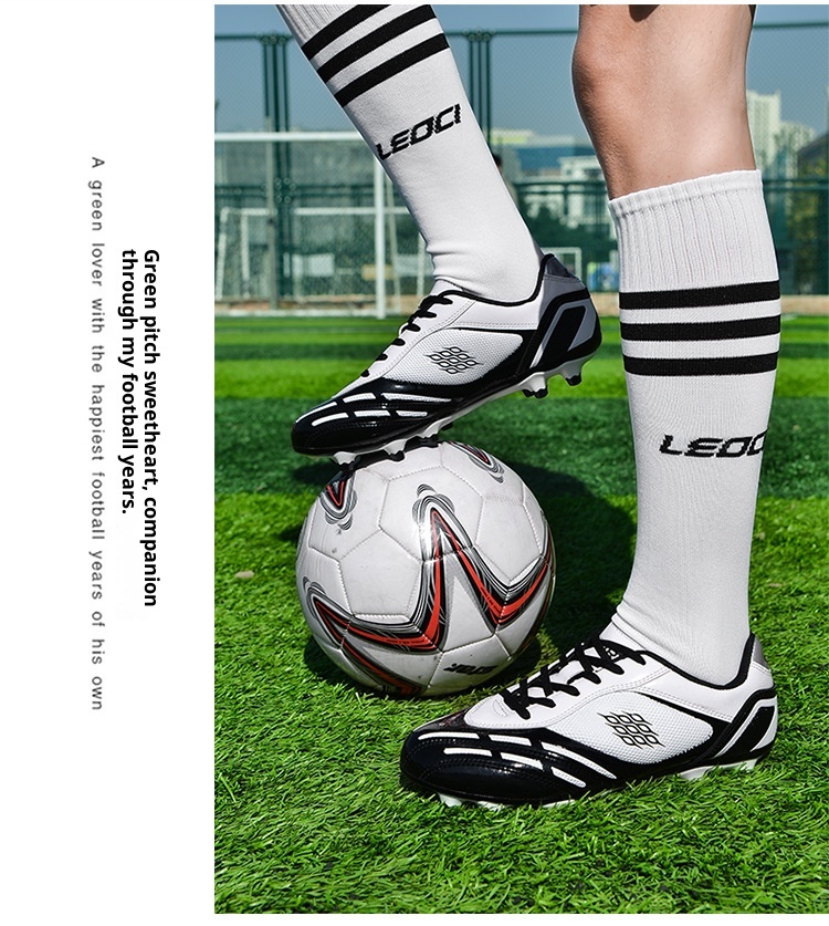 Fabricante ShoeGlobe, mayorista de zapatillas de fútbol de caña baja para entrenamiento deportivo de hombre, para adultos, uñas largas rotas, TF, para niños._voghion.com