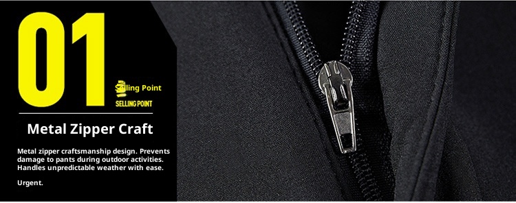 001 Outdoor Soft Shell Plus Extra Large Man Big Size Four-Way Stretch Fat Gothic Style Cargo Fleece-Lined Pants_voghion.com