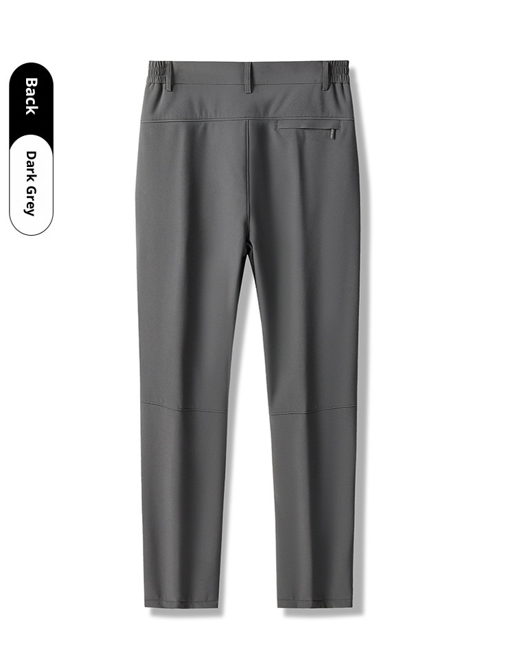 001 JHOD24 Spodnie turystyczne z podszewką z polaru, wiatroszczelne, wodoodporne, ciepłe, termiczne, rozciągliwe, proste, 3516_voghion.com