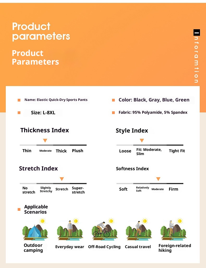 001 Męskie spodnie typu softshell na lato, jesień, zimę, sporty na świeżym powietrzu, piesze wycieczki, długie, luźne, duże rozmiary, codzienne, oddychające, całoroczne_voghion.com