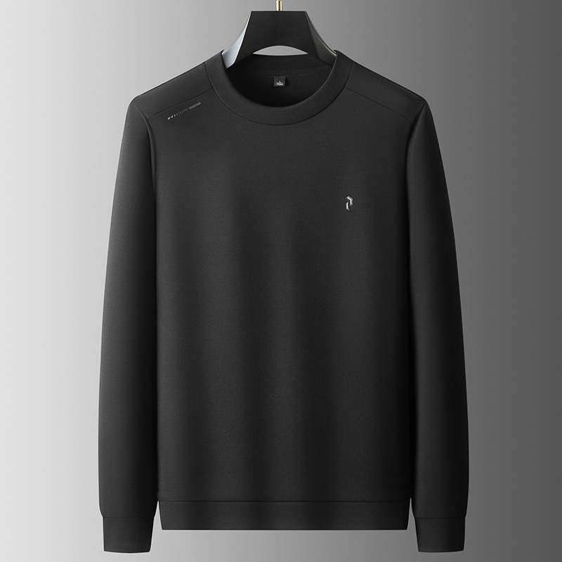 jongen 2025 Herfst Nieuwe Heren Losse Plus Size Ronde Hals Modal Lange Mouw Sweatshirt Voor Heren_voghion.com