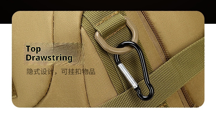 ActiveGo Taktischer Rucksack mit großem Fassungsvermögen, wasserdicht, abriebfest, multifunktional, für Bergsteigen, Wandern, Reisen, Herren_voghion.com