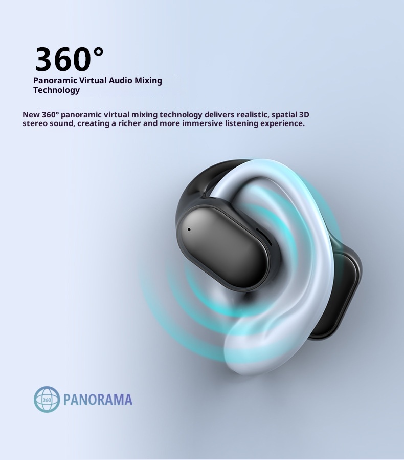 3c Cross-Border XG33 Bluetooth Over-Ear OWS Non-In-Ear Wiress Sports Noise Cancelling Smart Translation Earphones_voghion.com