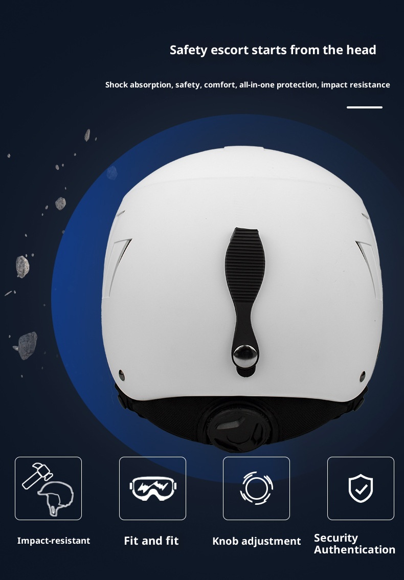 001 En stock Venta al por mayor y al por menor Casco de snowboard AIDY Cálido Transpirable Unisex Interior Exterior Esquí Deportes_voghion.com