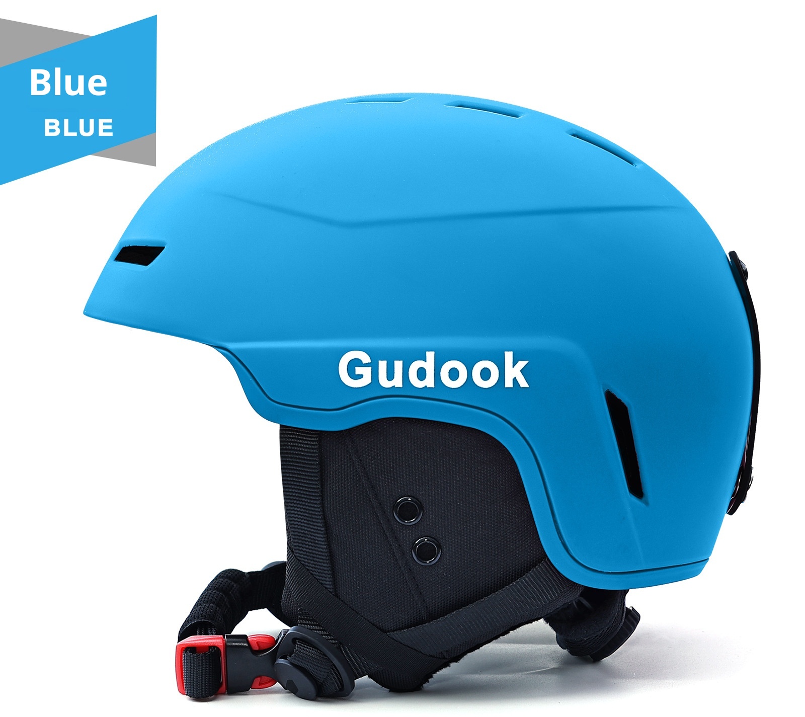 001 Casco da sci e snowboard anti-collisione blu da uomo e da donna, cappello protettivo da esterno_voghion.com