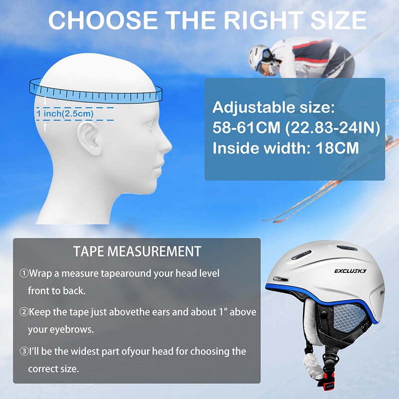 001 Snow Sports Ventilated Lightweight Ski Unisex Snowboard Helmet_voghion.com