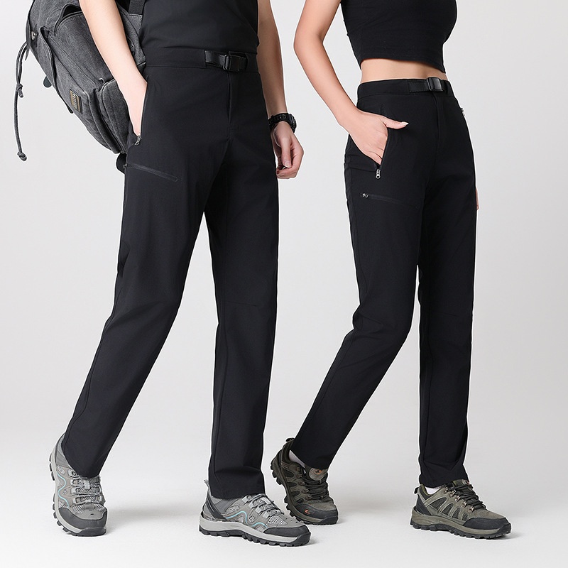 001 Cross-border Long Men And Women Quick-dry Casual Outdoor Versatile Loose Hiking Sports Waterproof Straight Pants_voghion.com
