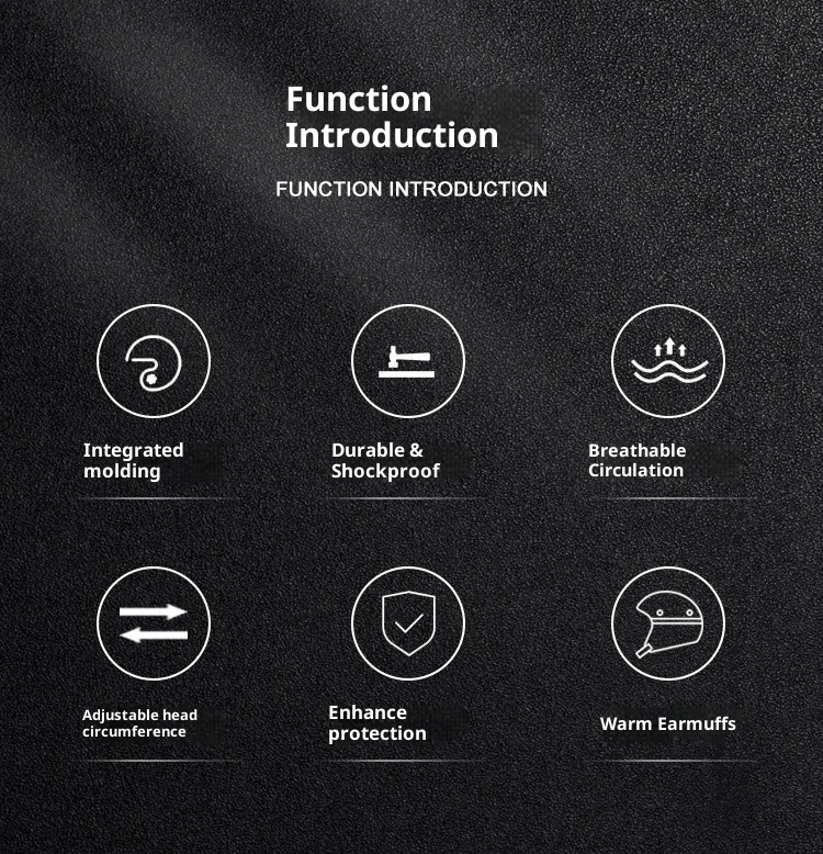 001 Neuer Erwachsenenhelm für Damen und Herren, professionelle Kappe mit integrierter Skibrille, komplettes Ski- und Snowboard-Set_voghion.com