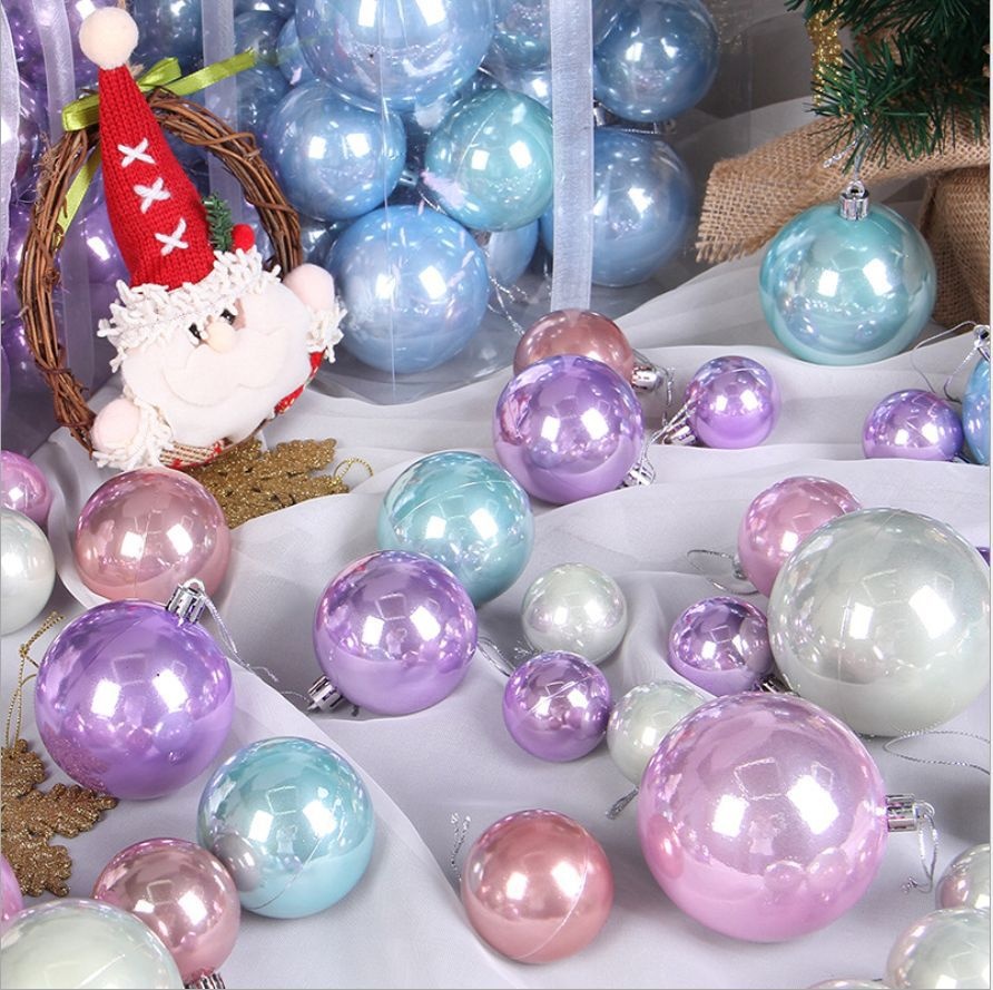 Lillian Factory Direct Export Transfrontaliero Vendita Calda Palline di Perle Decorazione per Albero di Natale Ornamenti Sospesi All'ingrosso per le Feste_voghion.com