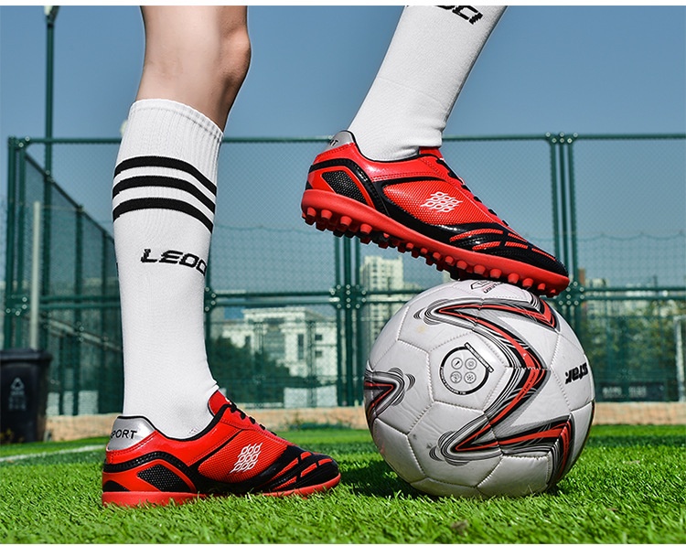 Fabricante ShoeGlobe, mayorista de zapatillas de fútbol de caña baja para entrenamiento deportivo de hombre, para adultos, uñas largas rotas, TF, para niños._voghion.com