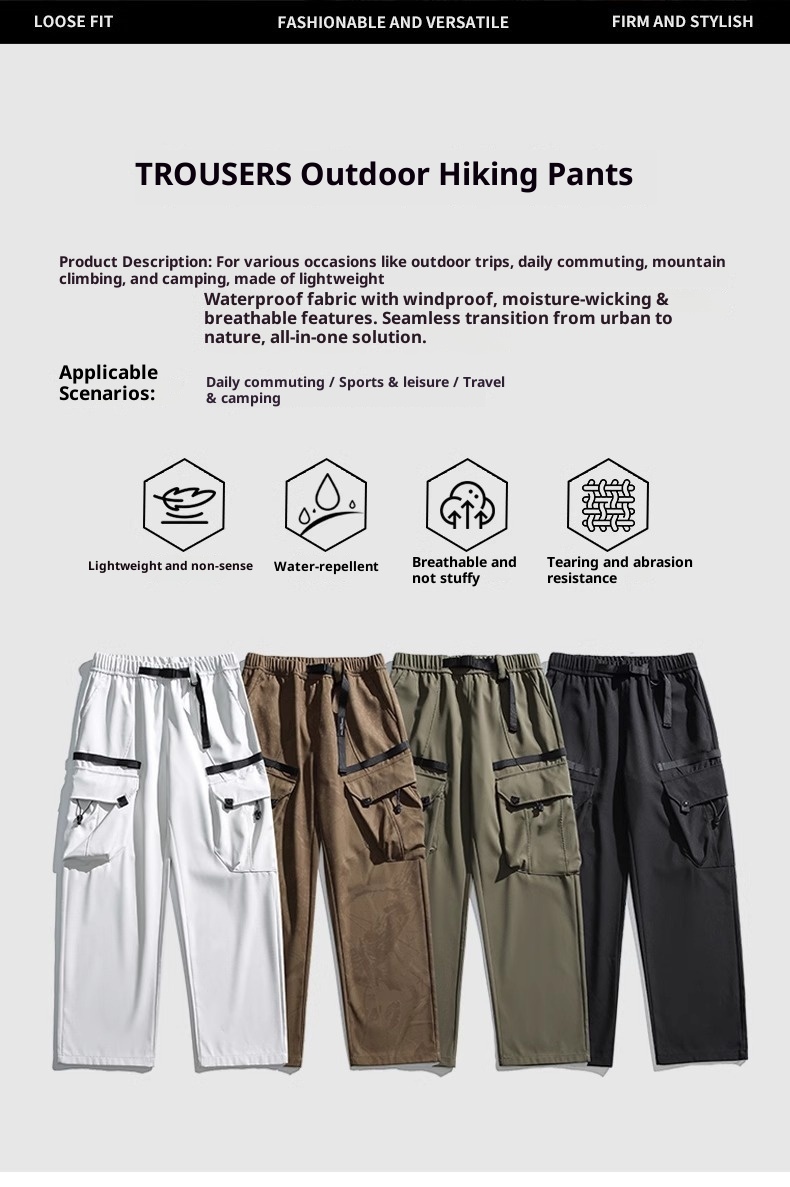 001 Woodpecker Tres Proof Zapatos Deportivos de Pierna Recta para Hombre, Primavera y Otoño, Estilo Paracaidista Americano, Montañismo Funcional_voghion.com