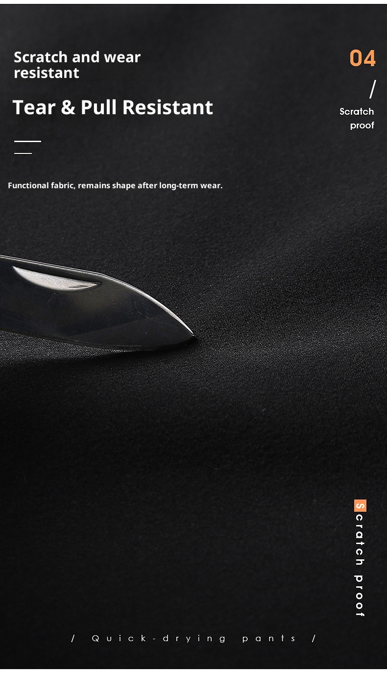 001 Męskie spodnie typu softshell na lato, jesień, zimę, sporty na świeżym powietrzu, piesze wycieczki, długie, luźne, duże rozmiary, codzienne, oddychające, całoroczne_voghion.com