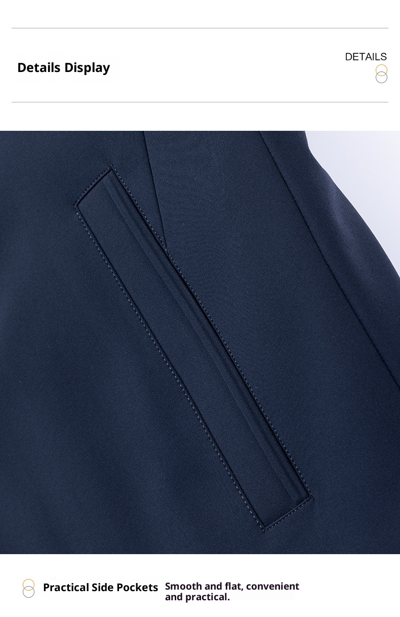 boy Thickened Detachable Goose Down Liner Executive High-end Coat Men's Formal Business Warm Winter Jacket_voghion.com