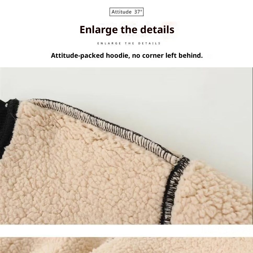 boy In Stock Autumn Winter Fleece Lined Thickened Lamb Wool Warm Men's Casual Plus Size Trendy Brand Printed Sports_voghion.com