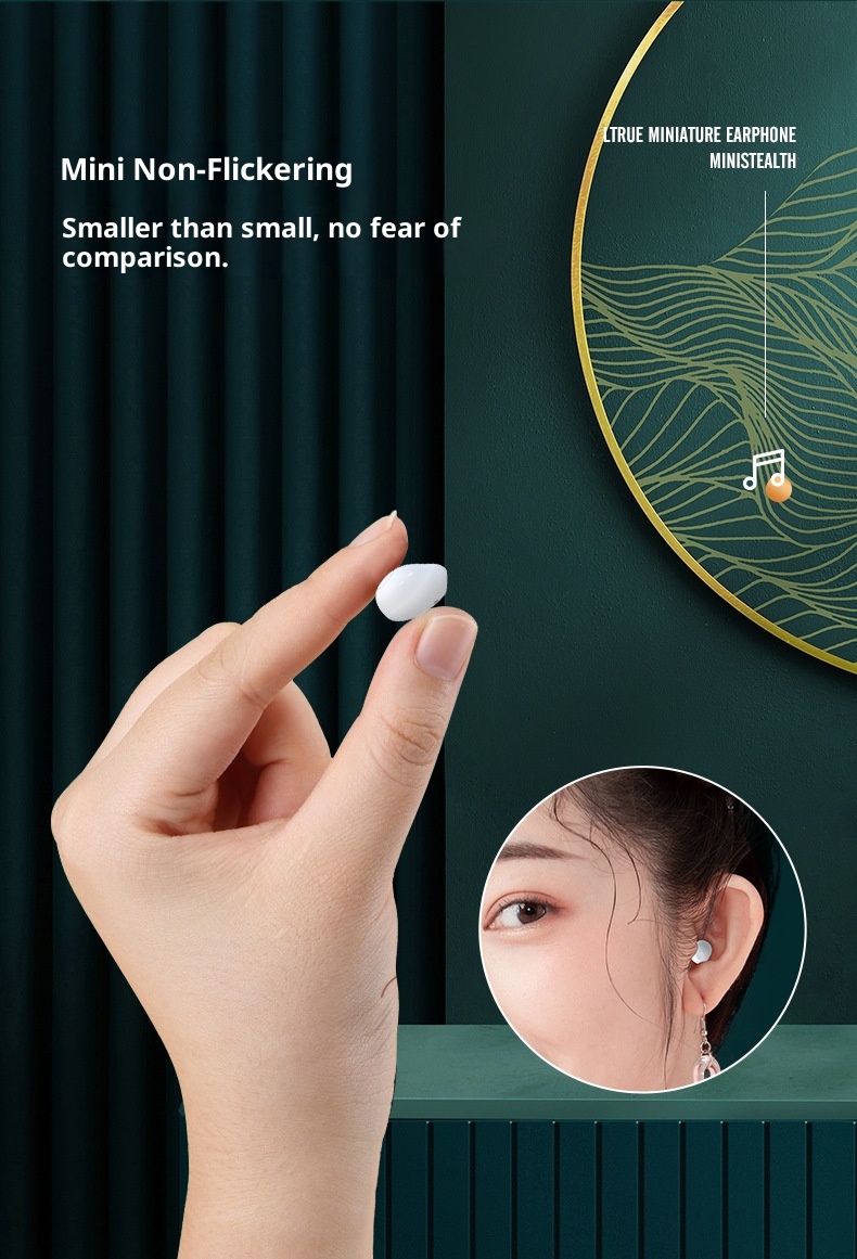 3c Grenzüberschreitender Direktverkauf ab Werk Por4SS Kleine Mini-Bluetooth-Kopfhörer Kompakt Kabellos Unsichtbar Zum Schlafen Tragen Nein_voghion.com