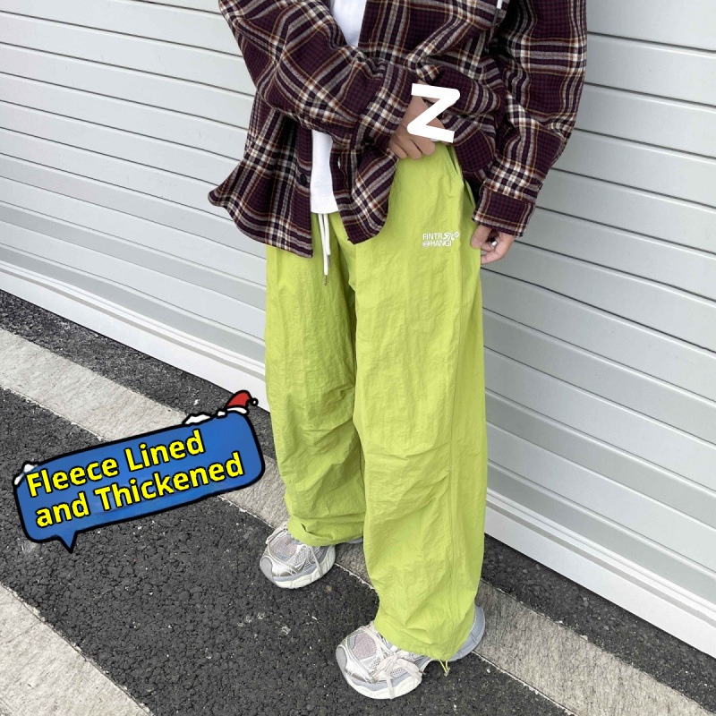 001 Winter Fleece-gevoerde Waterdichte Skibroek voor Heren en Dames, Sport Jogger Outdoor Hiken Trekking Cargo Broek, Paratrooper_voghion.com