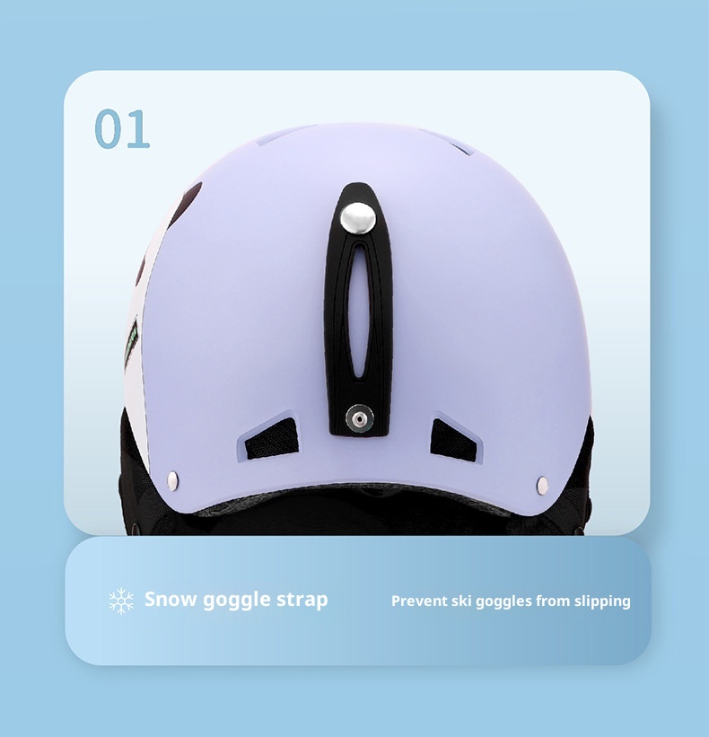 001 CHANRICH Neuer modischer Skihelm für Jugendliche, winddicht, warm, Unisex, Outdoor-Fahrausrüstung, Schutz_voghion.com