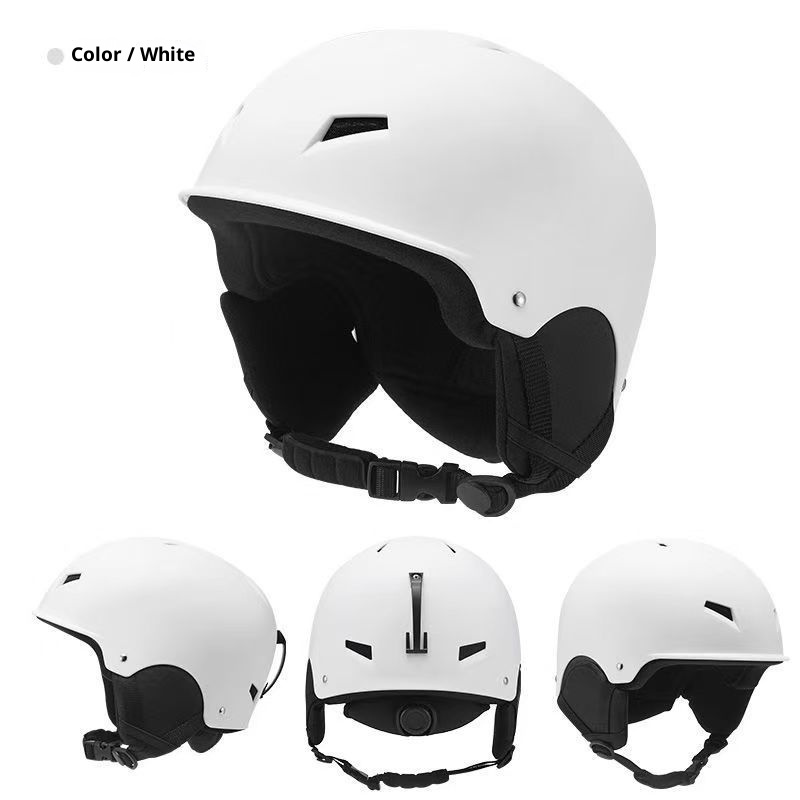 001 Verstellbarer warmer Outdoor-Sporthelm für Erwachsene, Kinder-Snowboard- und Skihelm_voghion.com