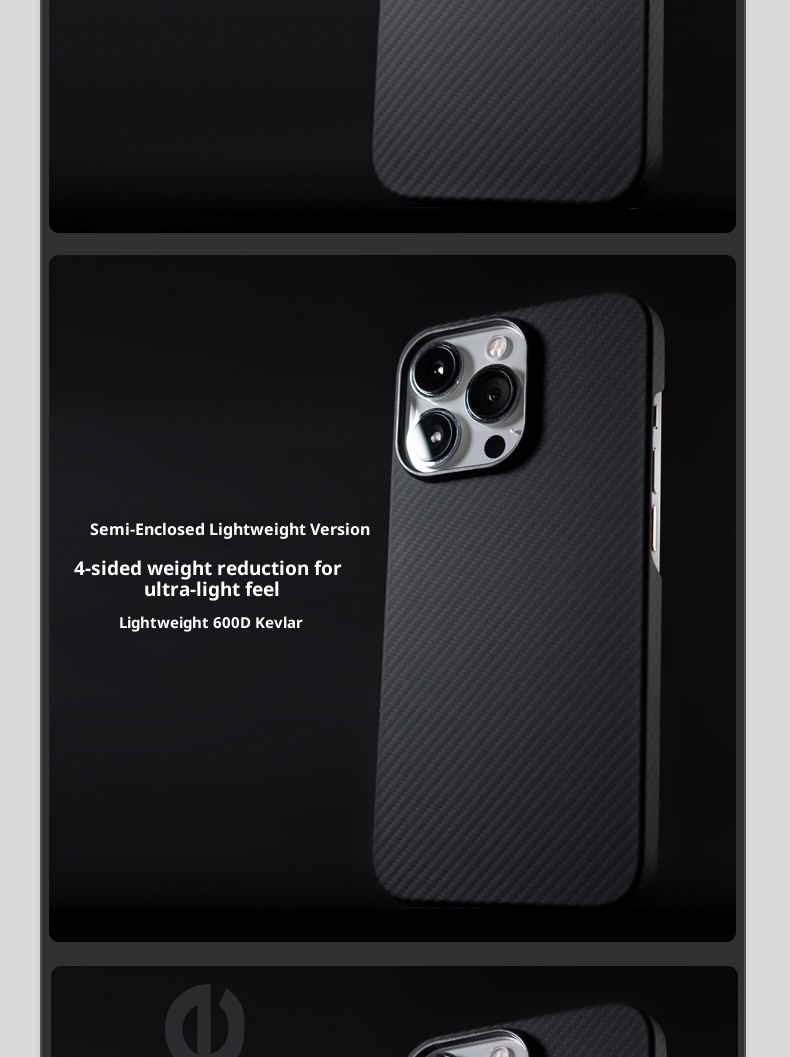 Custodia TechGlobe Kevlar 13/14 Promaxplus Half Pack 600D con ventosa magnetica forte e casual per telefono_voghion.com