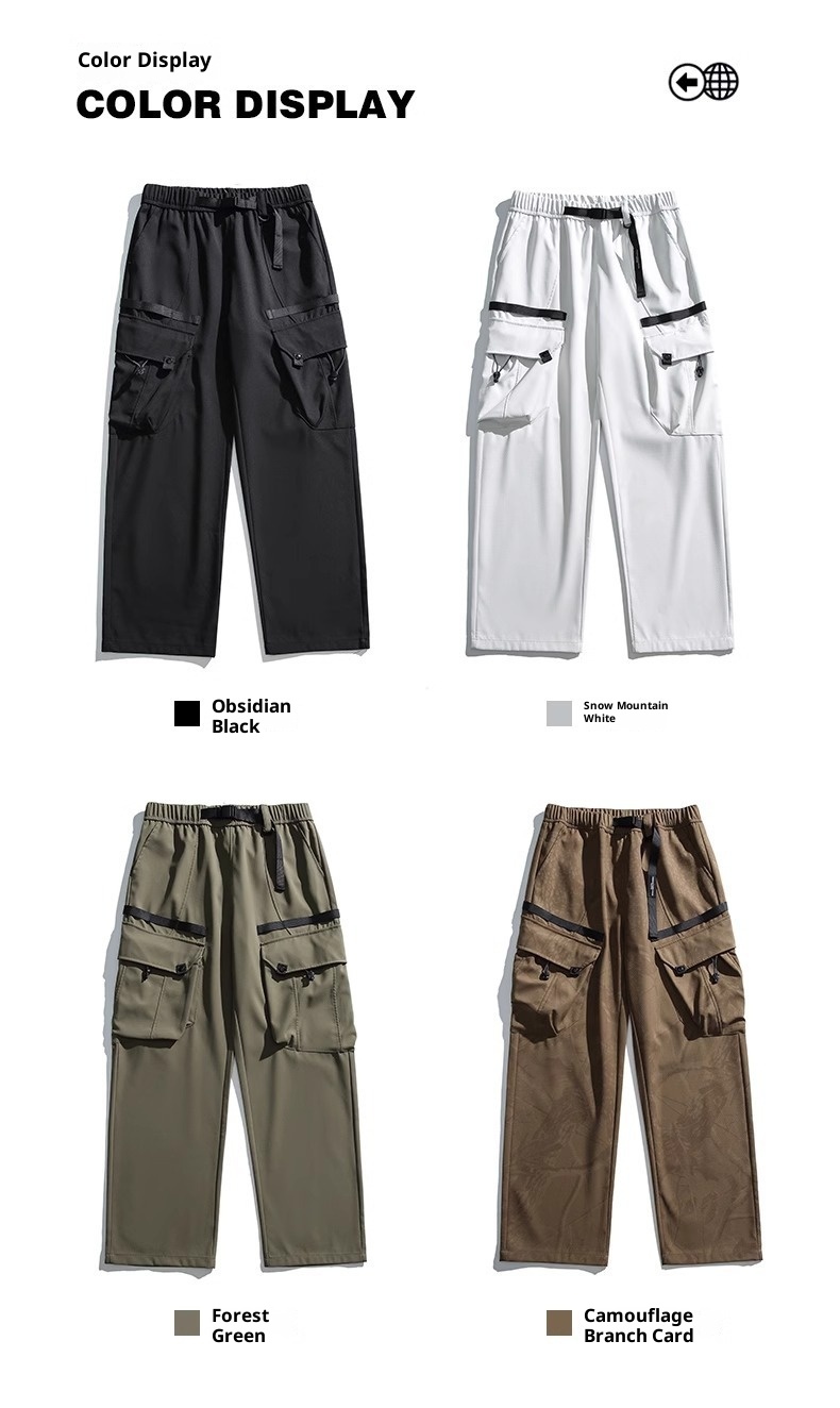 001 Woodpecker Tres Proof Zapatos Deportivos de Pierna Recta para Hombre, Primavera y Otoño, Estilo Paracaidista Americano, Montañismo Funcional_voghion.com