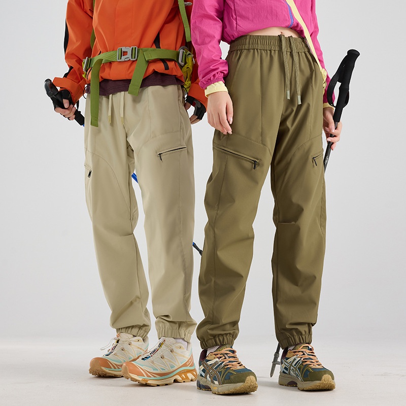 001 Calça feminina três em um, forrada com lã, removível, à prova de vento e impermeável, casual e quente para homens._voghion.com