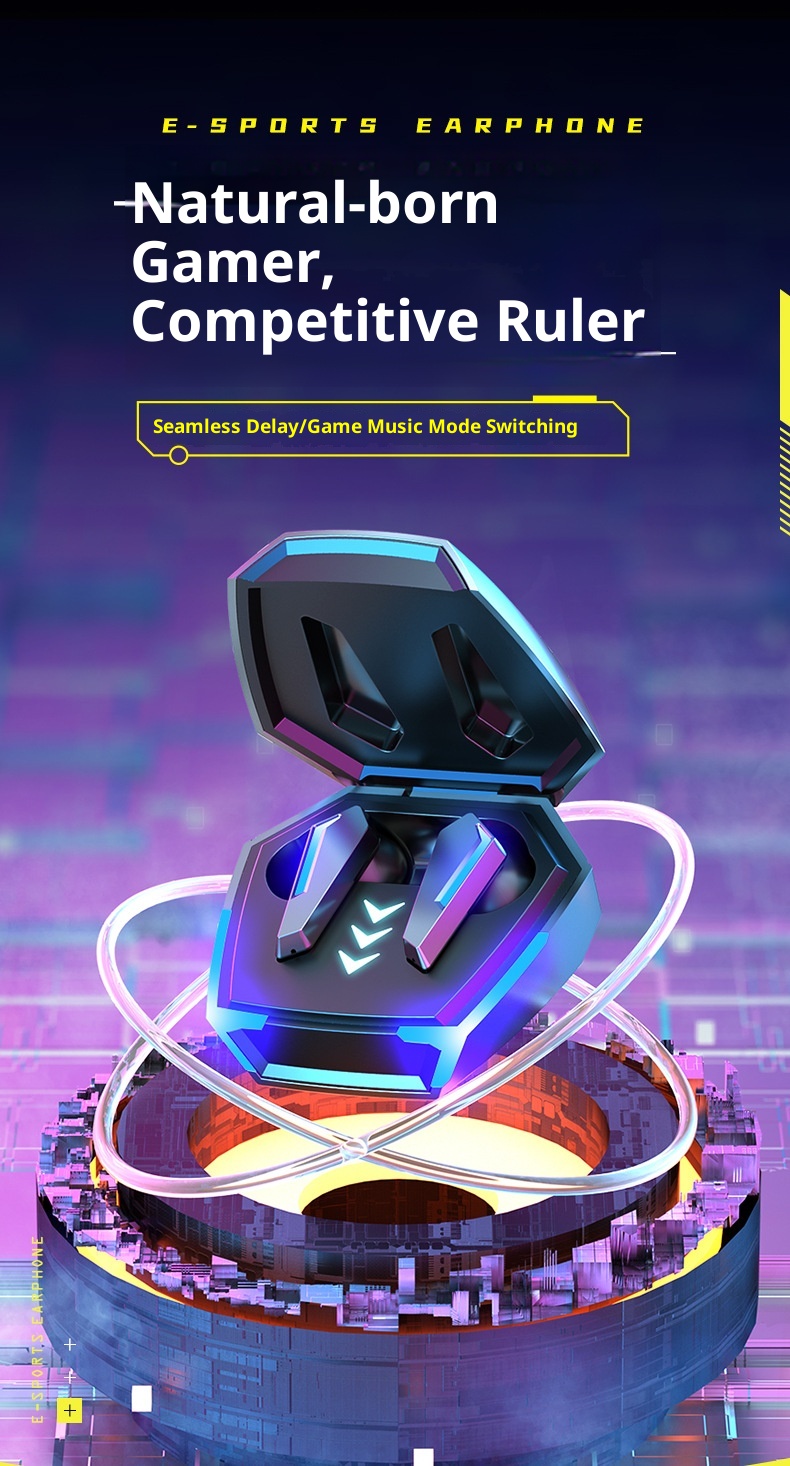 3c Cross-border New Private Model M10TWS Mini Wireless Bluetooth Earphones Noise Cancelling In-ear Gaming Headphones_voghion.com