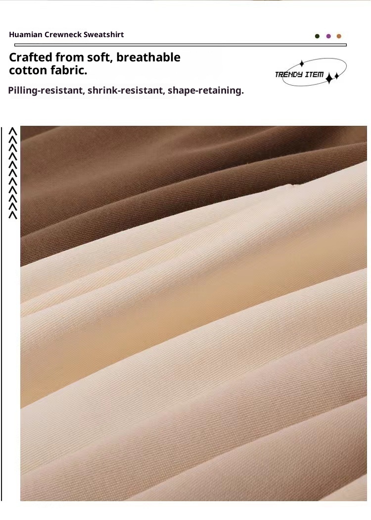 Sweat-shirt d'hiver en polaire épaisse pour homme, couleur unie, chaud, col rond, grandes tailles, coupe ample, impression personnalisée_voghion.com