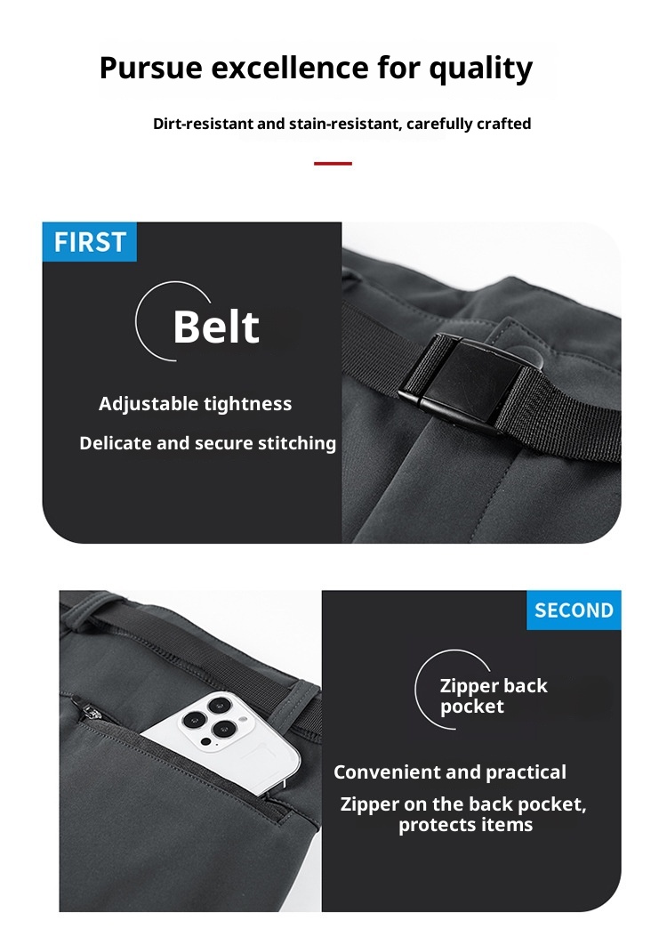 001 Outdoor Sports Casual Softshell For Men, Autumn Winter Fleece-Lined Thickened Warm Hiking Pants, Waterproof And_voghion.com