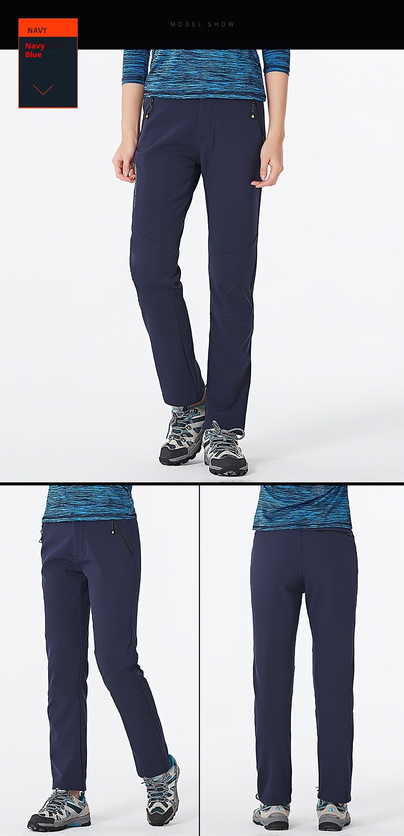 001 Outdoor Softshell Men Winter Fleece Soft Shell Thickened Hiking Women Warm Pants Waterproof Windproof Trendy Brand_voghion.com