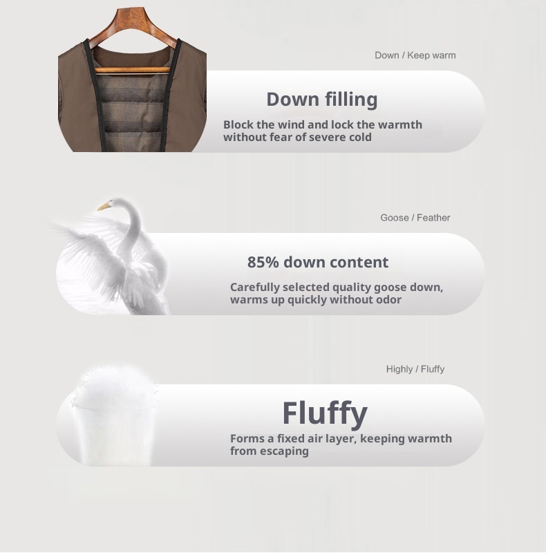 boy Thickened Detachable Goose Down Liner Executive High-end Coat Men's Formal Business Warm Winter Jacket_voghion.com