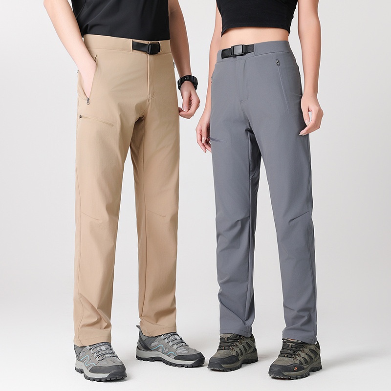 001 Cross-border Long Men And Women Quick-dry Casual Outdoor Versatile Loose Hiking Sports Waterproof Straight Pants_voghion.com