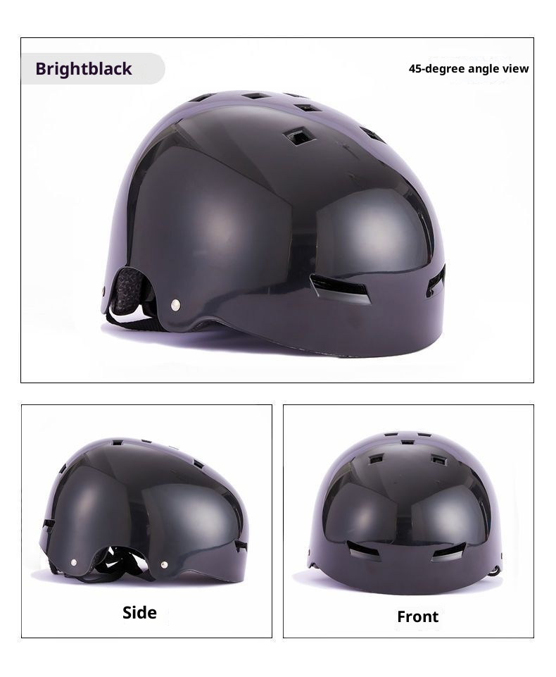 001 Elektroroller Unisex Drift Skateboard Street Dance Rollschuhhelm Erwachsene Ski- und Reitkappe_voghion.com