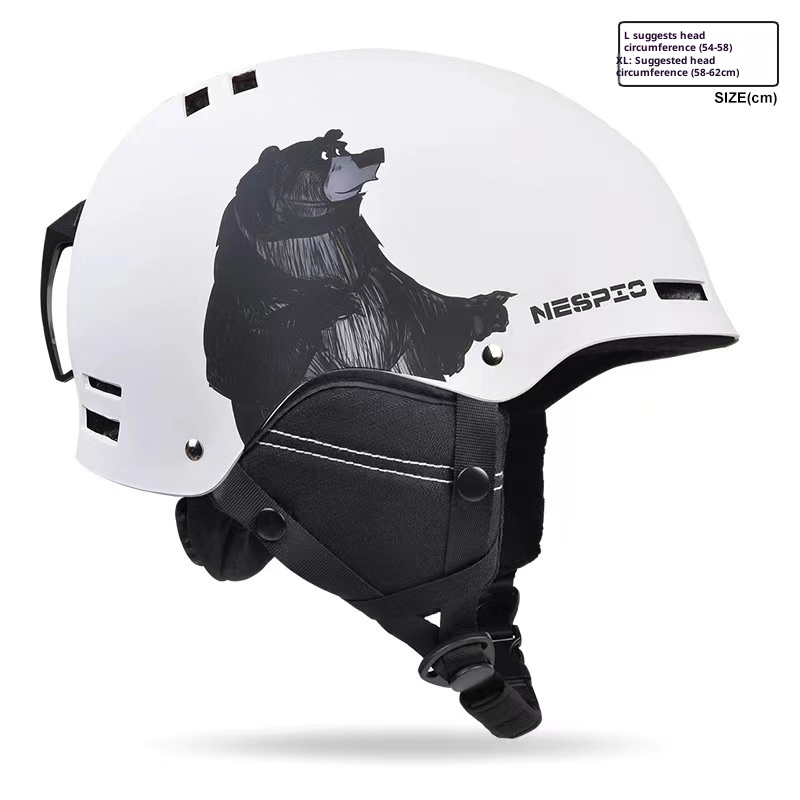 001 Helm für Damen und Herren, Snowboard- und Skischutzausrüstung, warmer und atmungsaktiver Skihelm für Erwachsene, Skiausrüstung_voghion.com