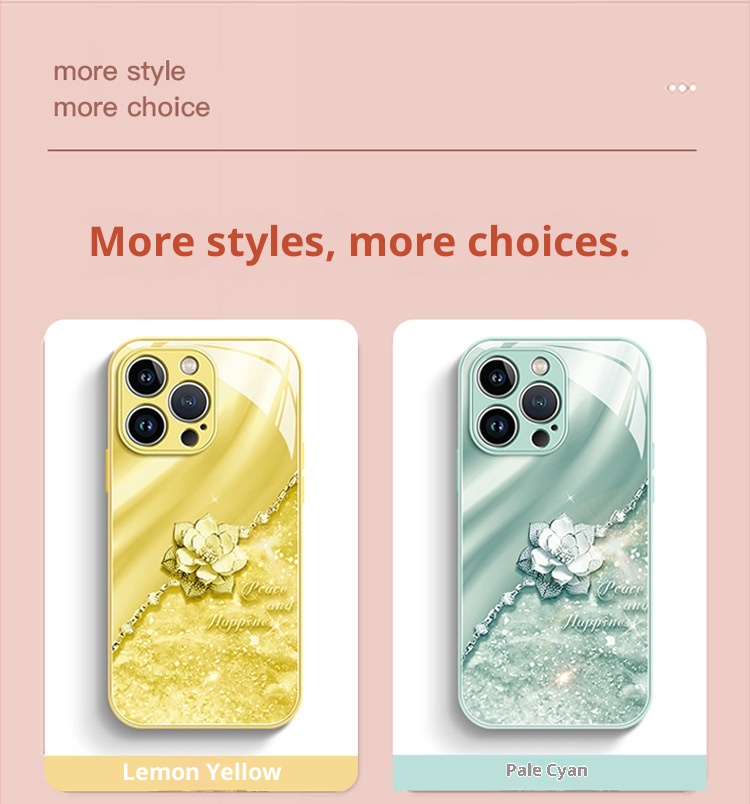 Custodia per telefono compatibile con TechGlobe 15, nuovo iPhone 16 Max, in vetro 12 Pro con cordino, 14 da donna, 13 Premium_voghion.com