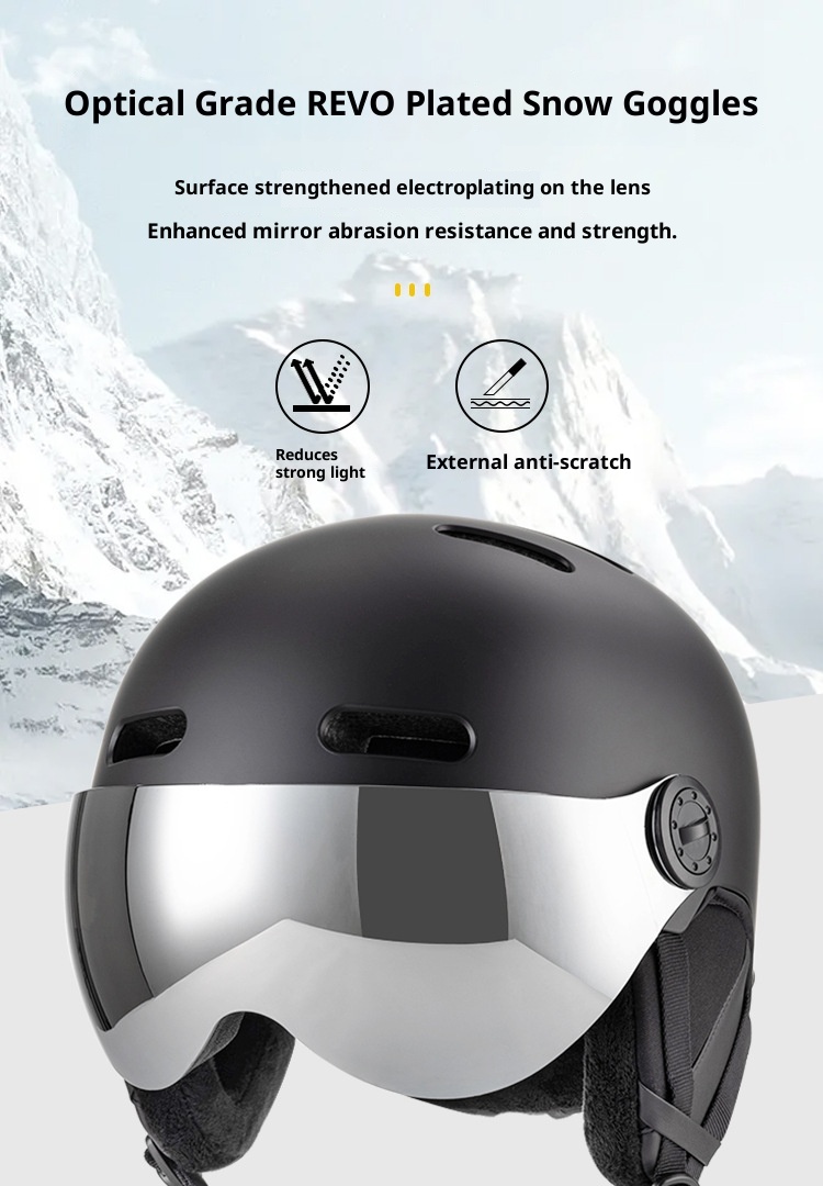 001 Gafas de esquí y nieve para deportes al aire libre, nuevas, transfronterizas, integradas, para hombre y mujer, con casco para esquí y snowboard, cálidas y seguras._voghion.com