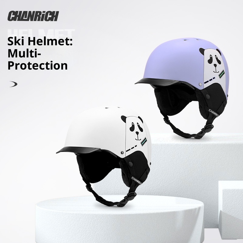 001 CHANRICH Neuer modischer Skihelm für Jugendliche, winddicht, warm, Unisex, Outdoor-Fahrausrüstung, Schutz_voghion.com