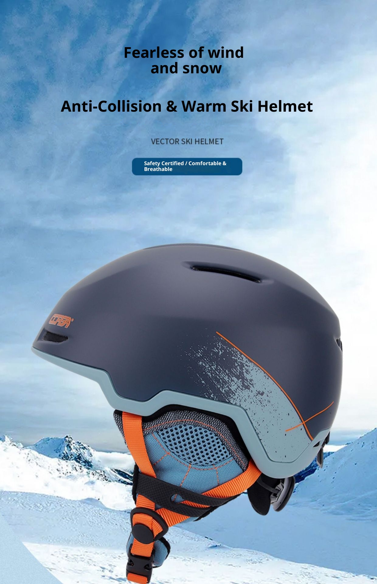 001 Corsa Cool Ski Men Women, Wm Winter Cap For Snowboding And Skiing, Safety Anti-Collision Professional Snow Helmet_voghion.com