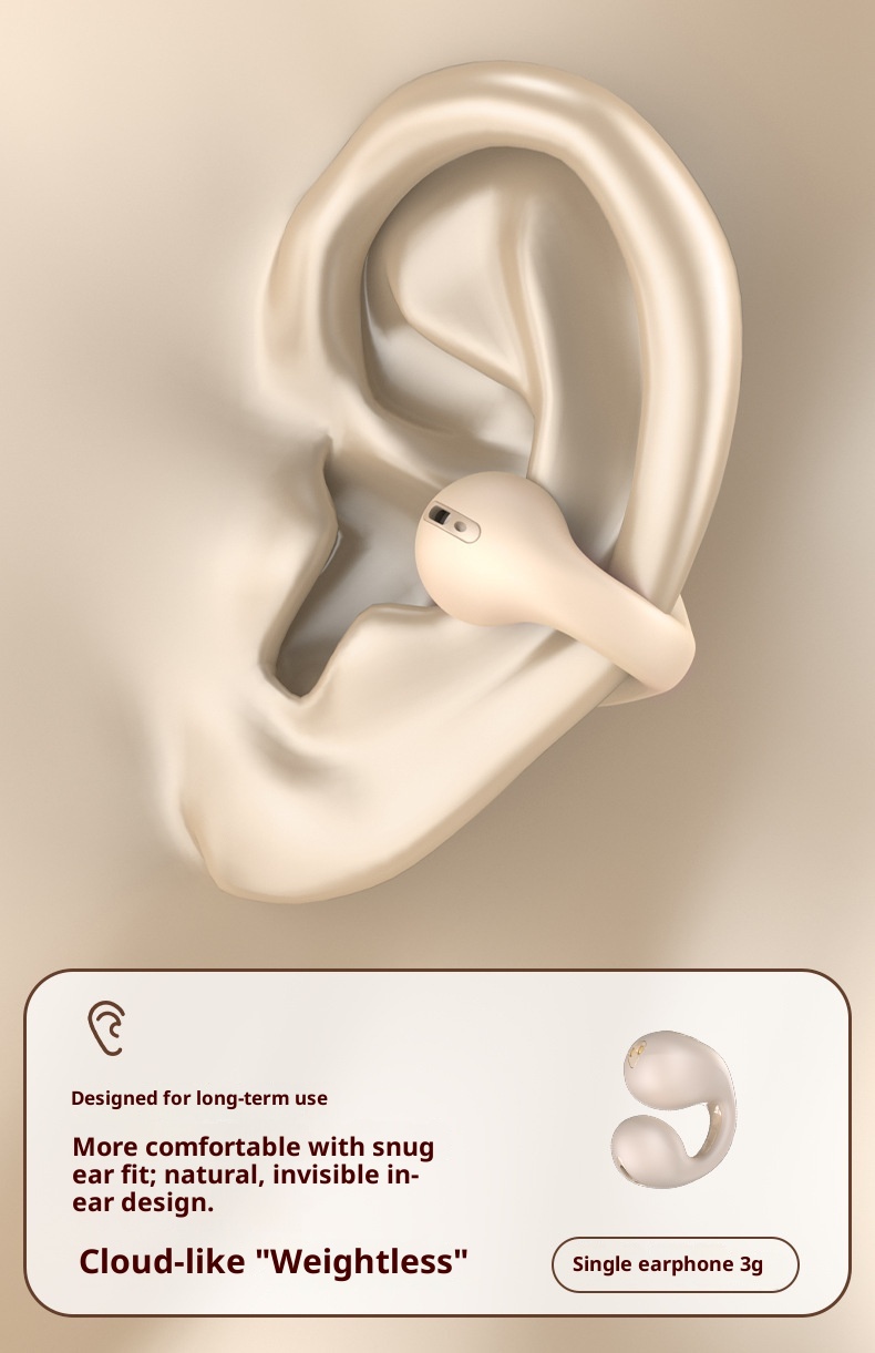 3c E100 Cross-Border New Private Model Wireless Bone Conduction Concept High-Quality In-Ear Bluetooth Sports Earphones_voghion.com