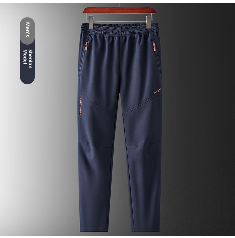 Calças compridas grossas, impermeáveis e à prova de vento, com forro de lã quente, ideais para homens no outono e inverno, para caminhadas e trekking._voghion.com